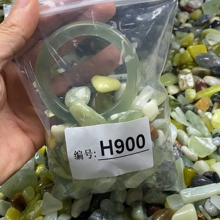 蛇纹石玉未镶嵌鱼缸石