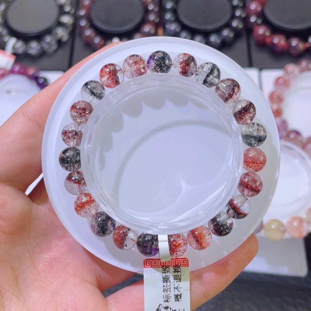 未镶嵌手链水晶聚宝盆超七8.4