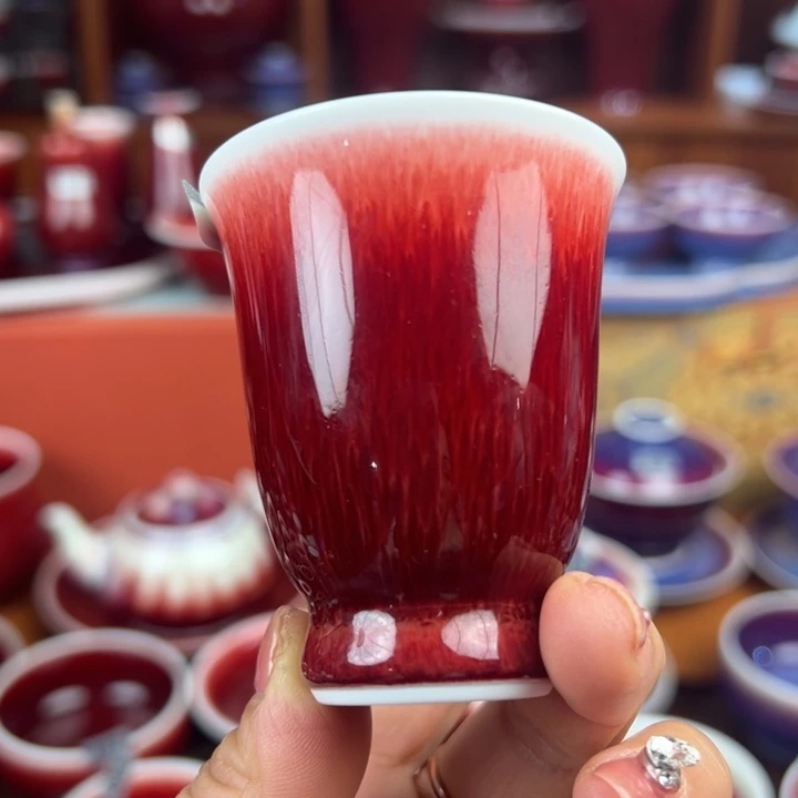 瓷片景德镇品艺轩郎红