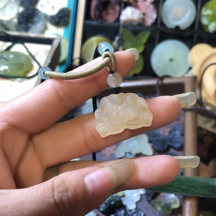 未镶嵌岫玉岫玉挂件