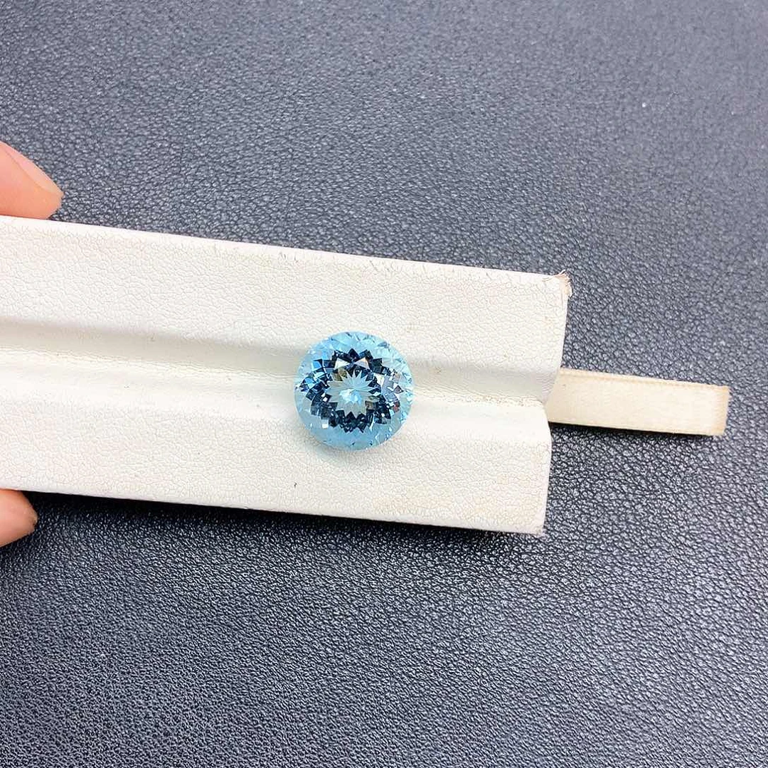 海蓝宝石裸石圣玛利亚10.09克拉