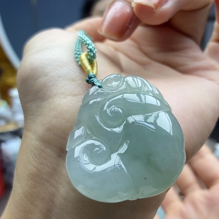 翡翠未镶嵌颈饰吊坠7