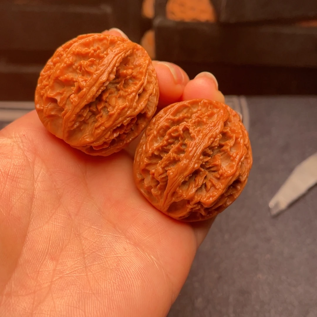 把件文玩核桃秦岭核桃7