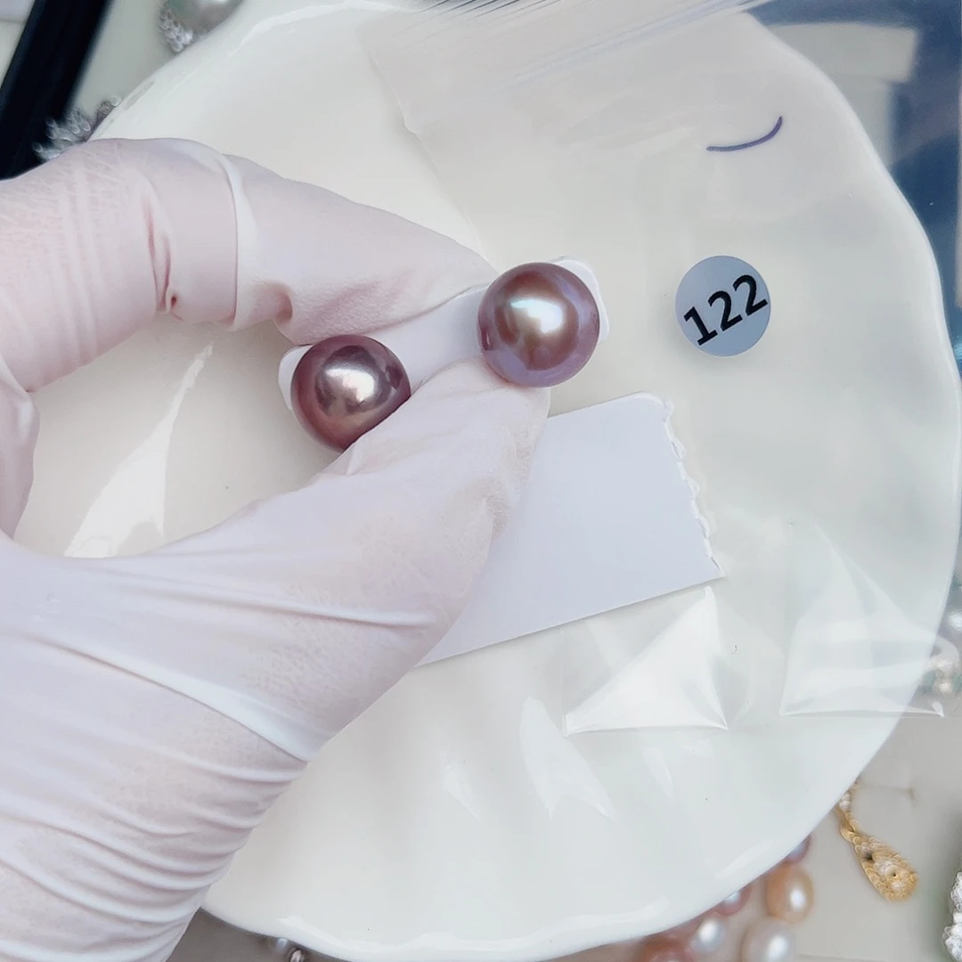 淡水珍珠银S925镶嵌颈饰