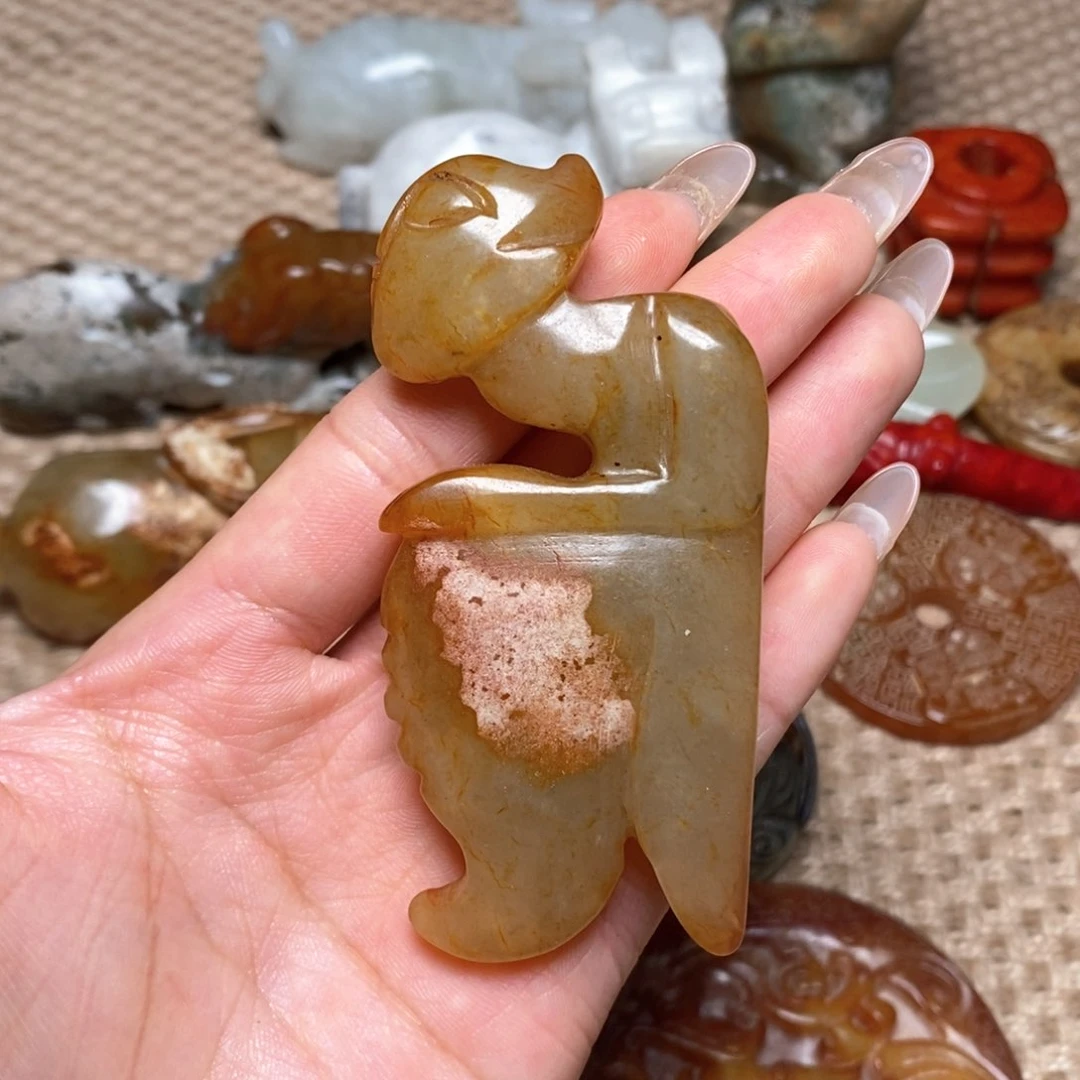 白玉菩提吊坠白玉菩提白玉菩提摆件