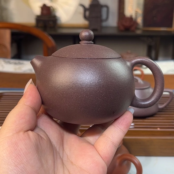 d***i茶壶紫砂西施，桃花泥