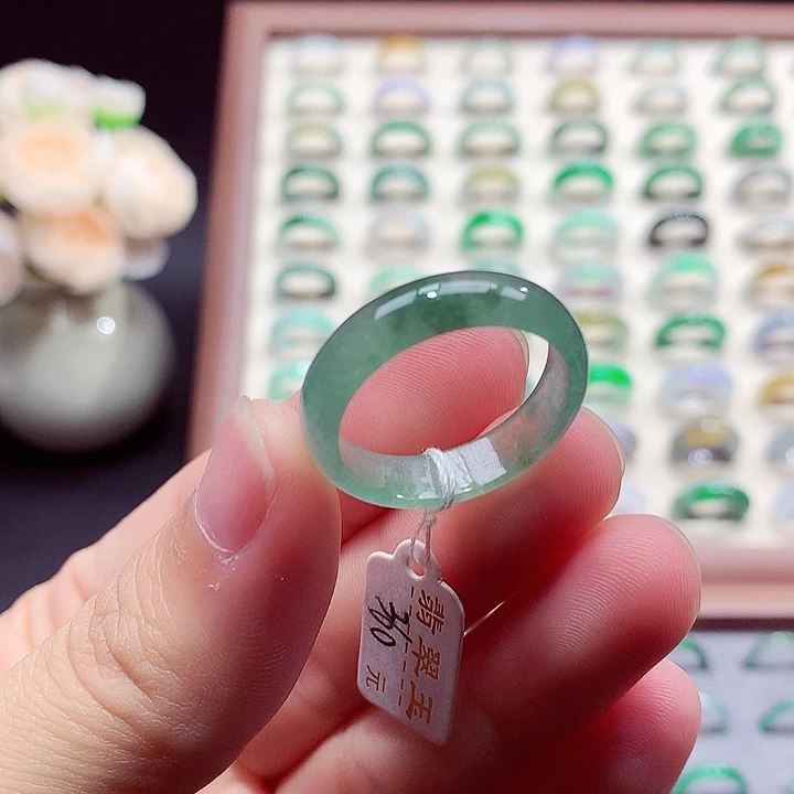 翡翠未镶嵌戒指26-27号