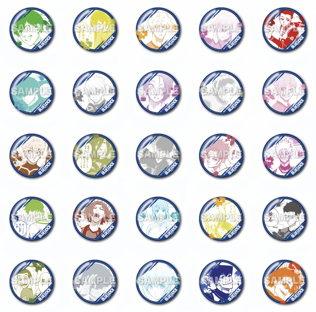 【日谷】蓝色监狱 蓝锁铁人吧唧 徽章 （默认代拆）