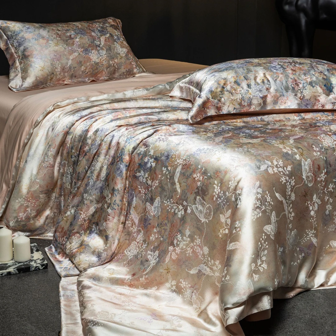 鎏光溯梦｜高奢定制/真丝套件/超软系列/高端四件套