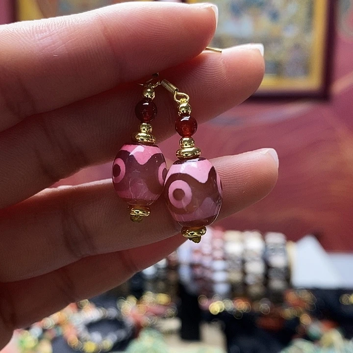 玛瑙/玉髓合金颈饰