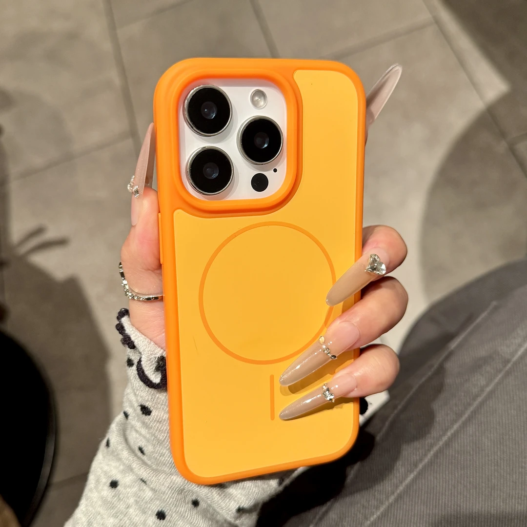 高级新款磁吸适用苹果17promax手机壳网红iPhone16创意15气质14女