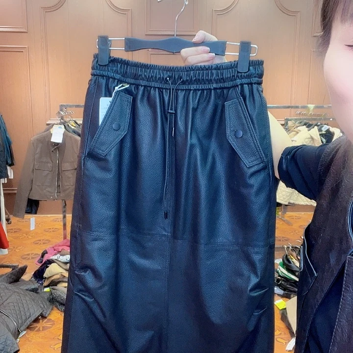 128……135斤皮长裙