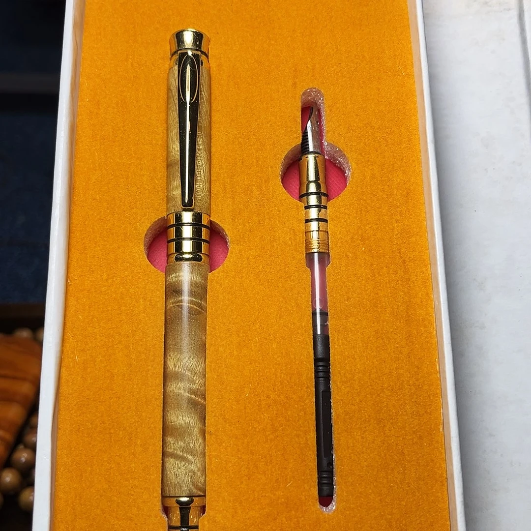 金丝楠金丝楠木钢笔