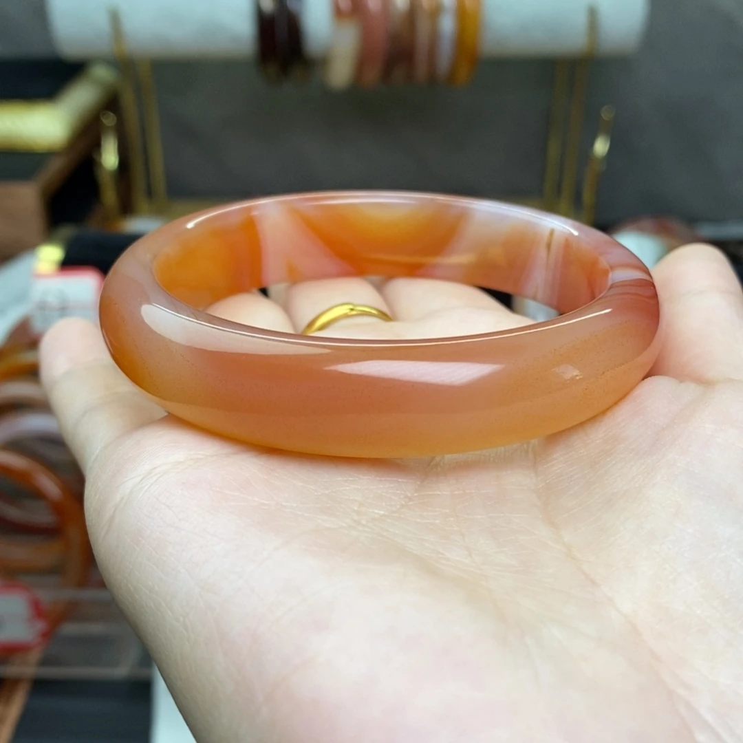 玛瑙/玉髓手镯未镶嵌用****7