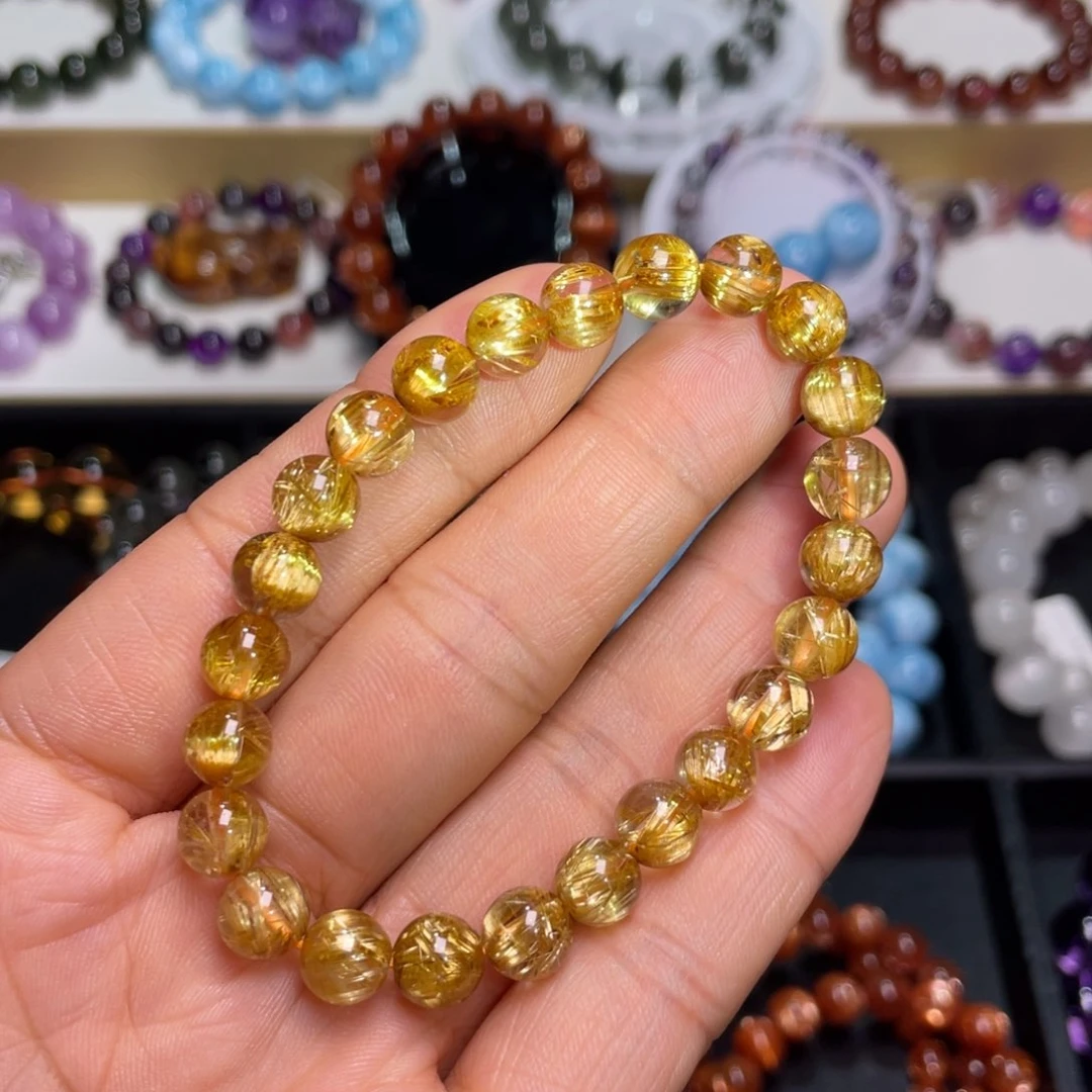 水晶手链未镶嵌钛晶