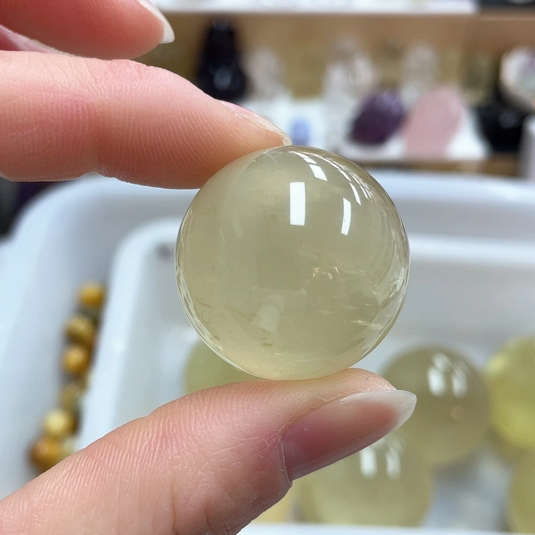 黄晶珠宝半成品未镶嵌7121