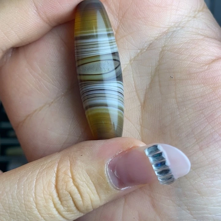 玛瑙/玉髓合金颈饰