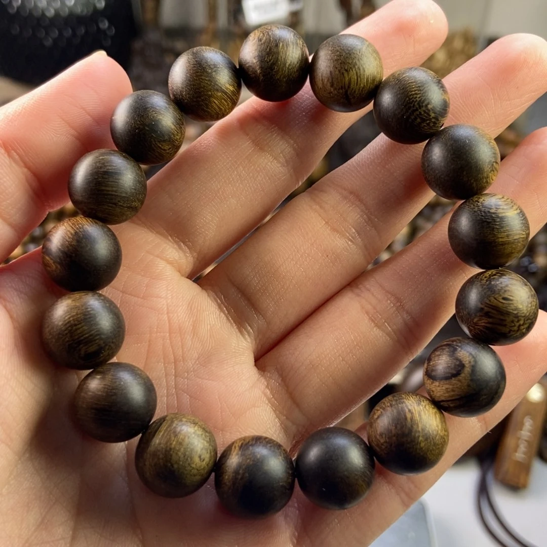 沉香手串暗*越南芽庄白瘤疤