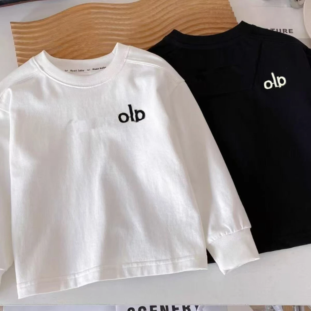 新款儿童纯棉秋衣男女童长袖宝宝春秋卫衣长T恤单上衣秋冬打底衫