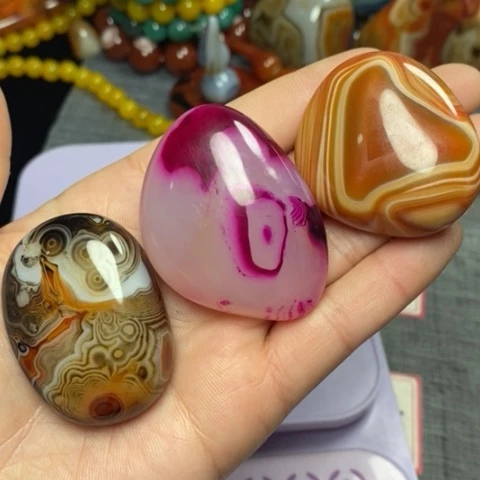 玛瑙/玉髓珠宝奇石未镶嵌好