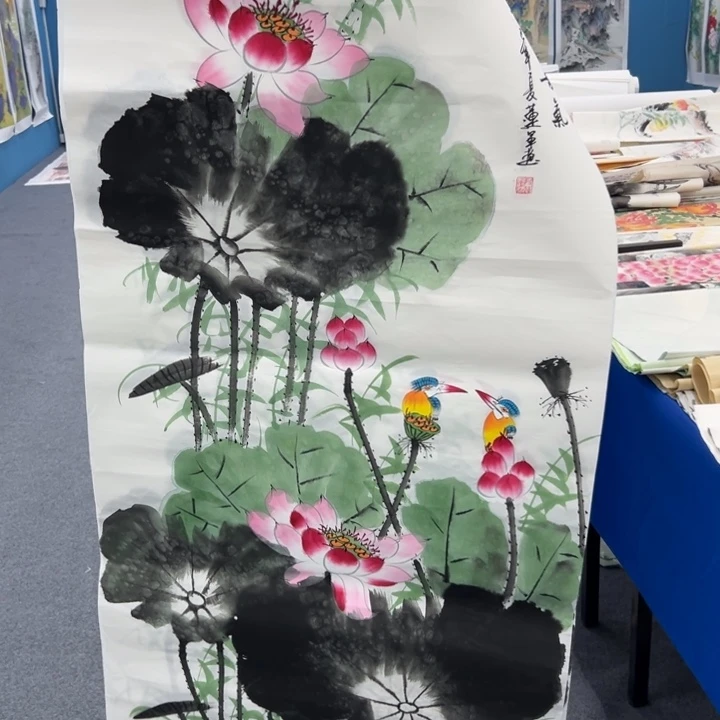 国画绘画作品请欣赏展示