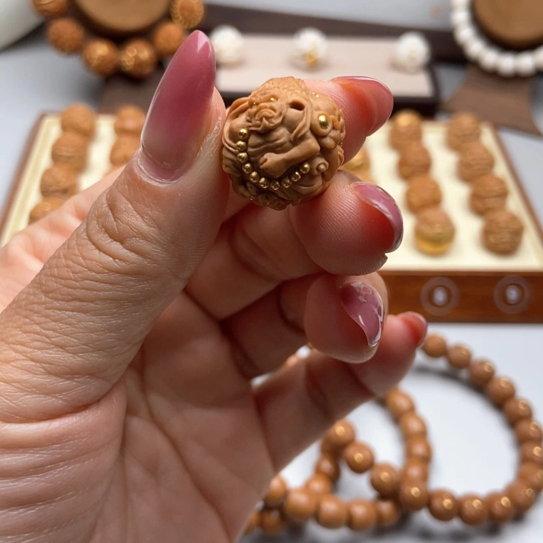 猴头核桃吊坠文**全猴头