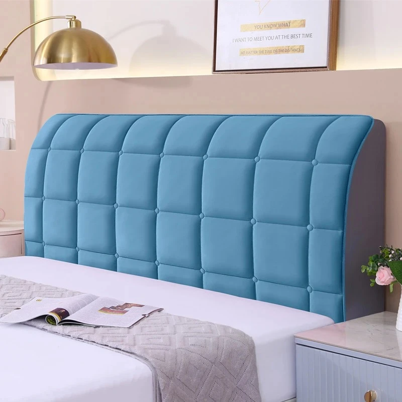 美拉德加厚夹棉床头套罩木床靠背软包全包万能通用防尘罩2025新款