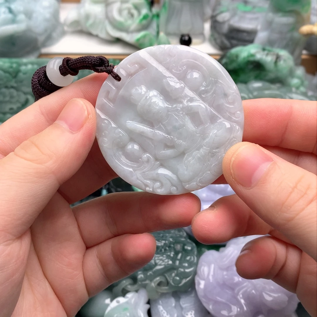 吊坠(不含链)未镶嵌翡翠