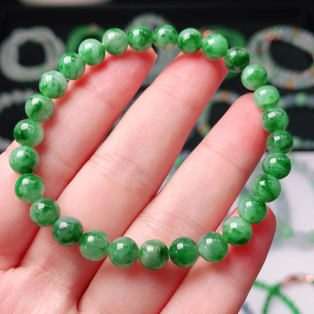 未镶嵌手链翡翠翡翠