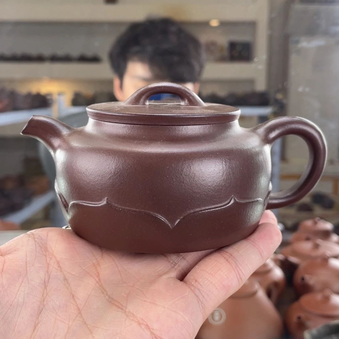 茶壶紫砂240cc底槽清茶壶