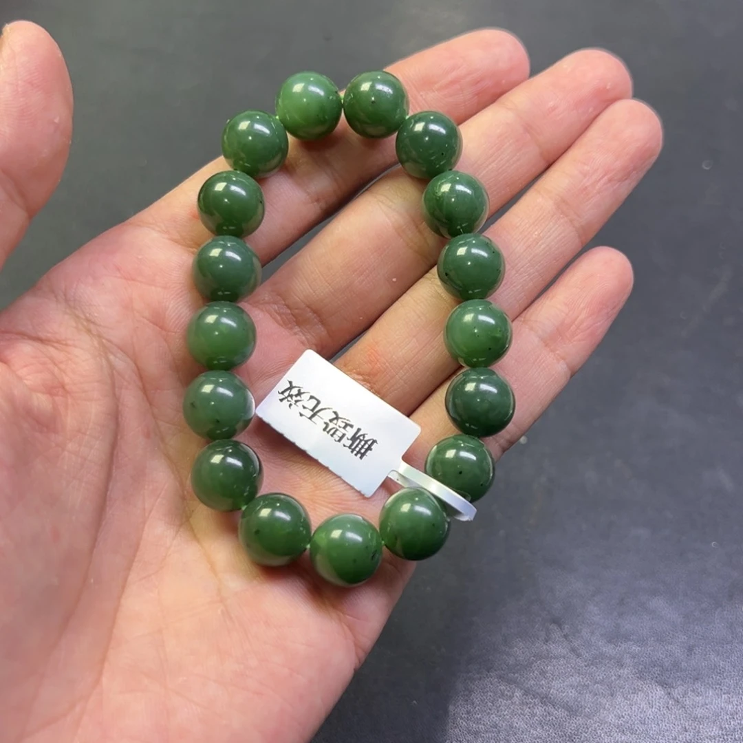 和田玉未镶嵌颈饰多样性俄罗斯碧玉卡12货头