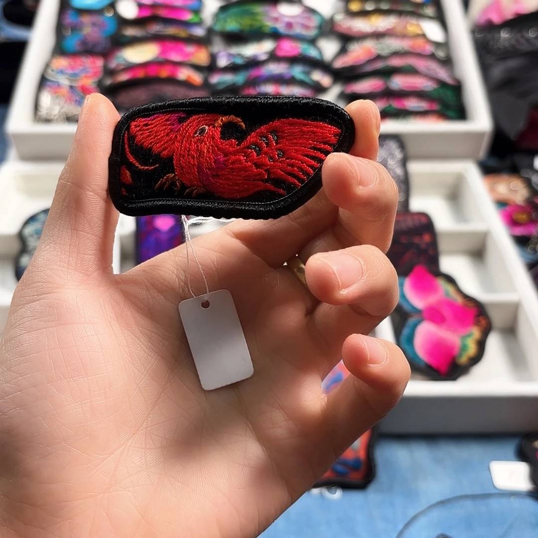 织绣小*虾手工刺绣工艺