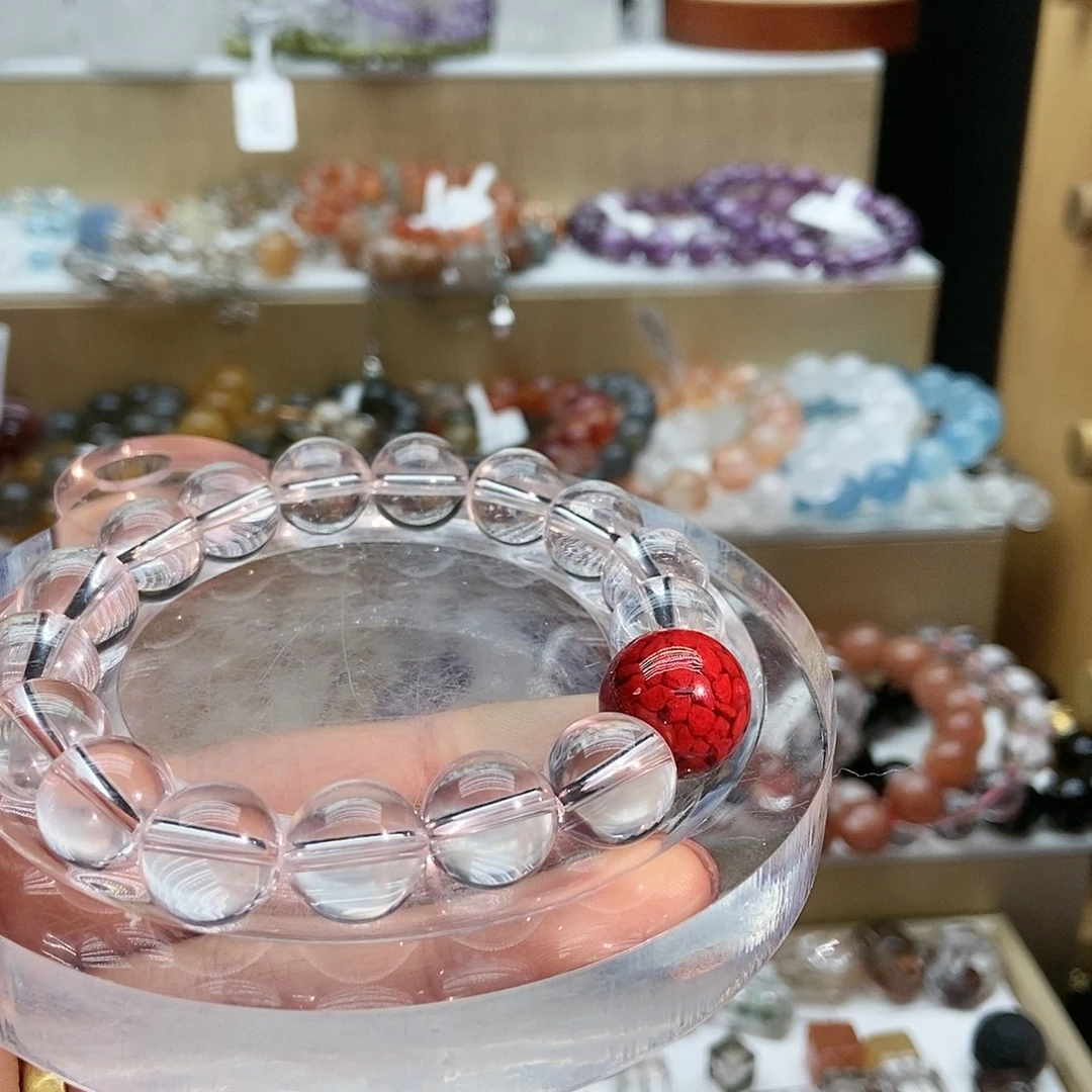 水晶手串未镶嵌熙**?原创