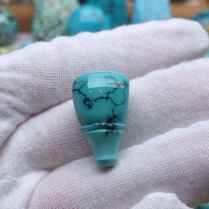 绿松石未镶嵌原矿无优化绿松石配饰