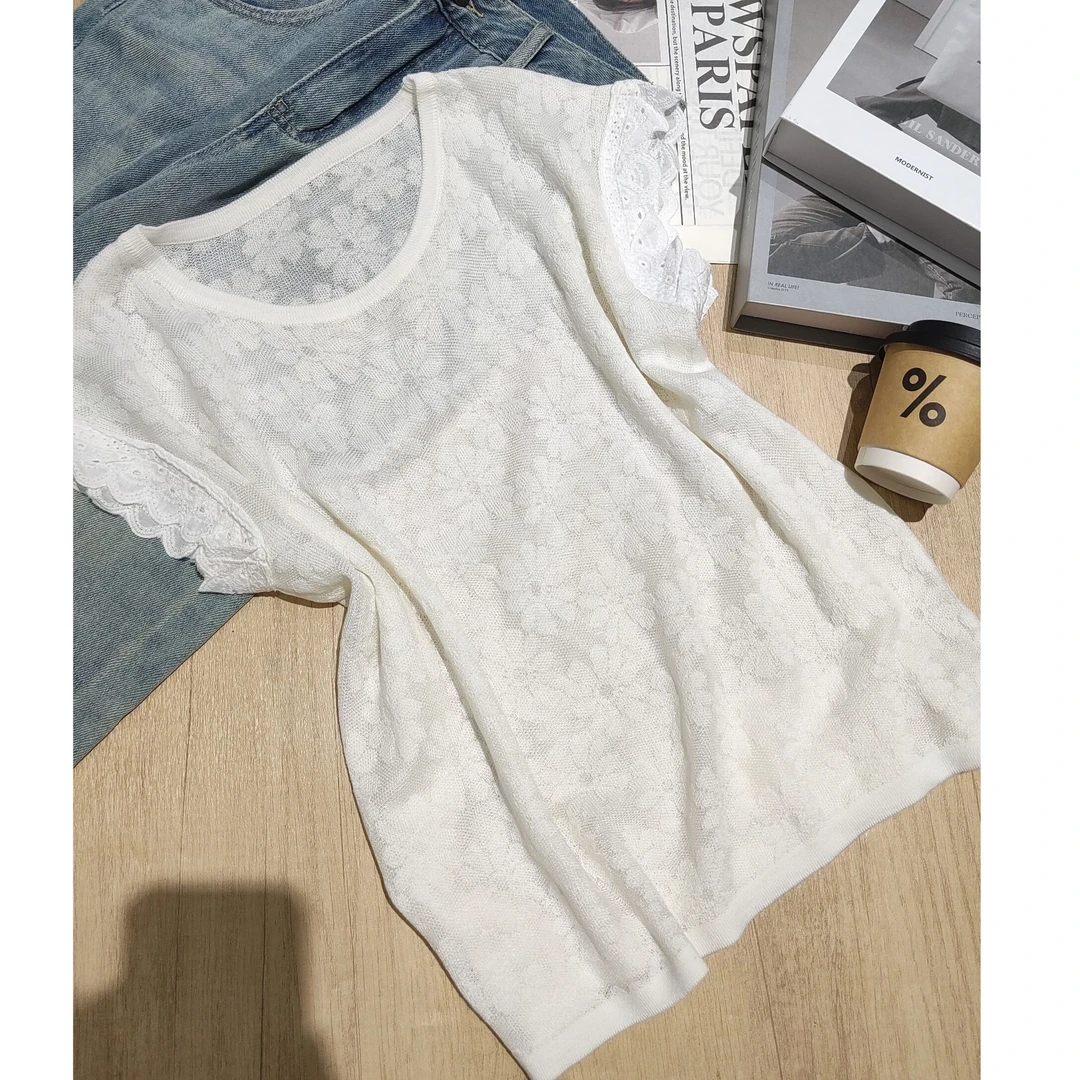 小清瓜女装严选2025新款夏季时尚百搭显瘦气质漂亮针织衫FH2519