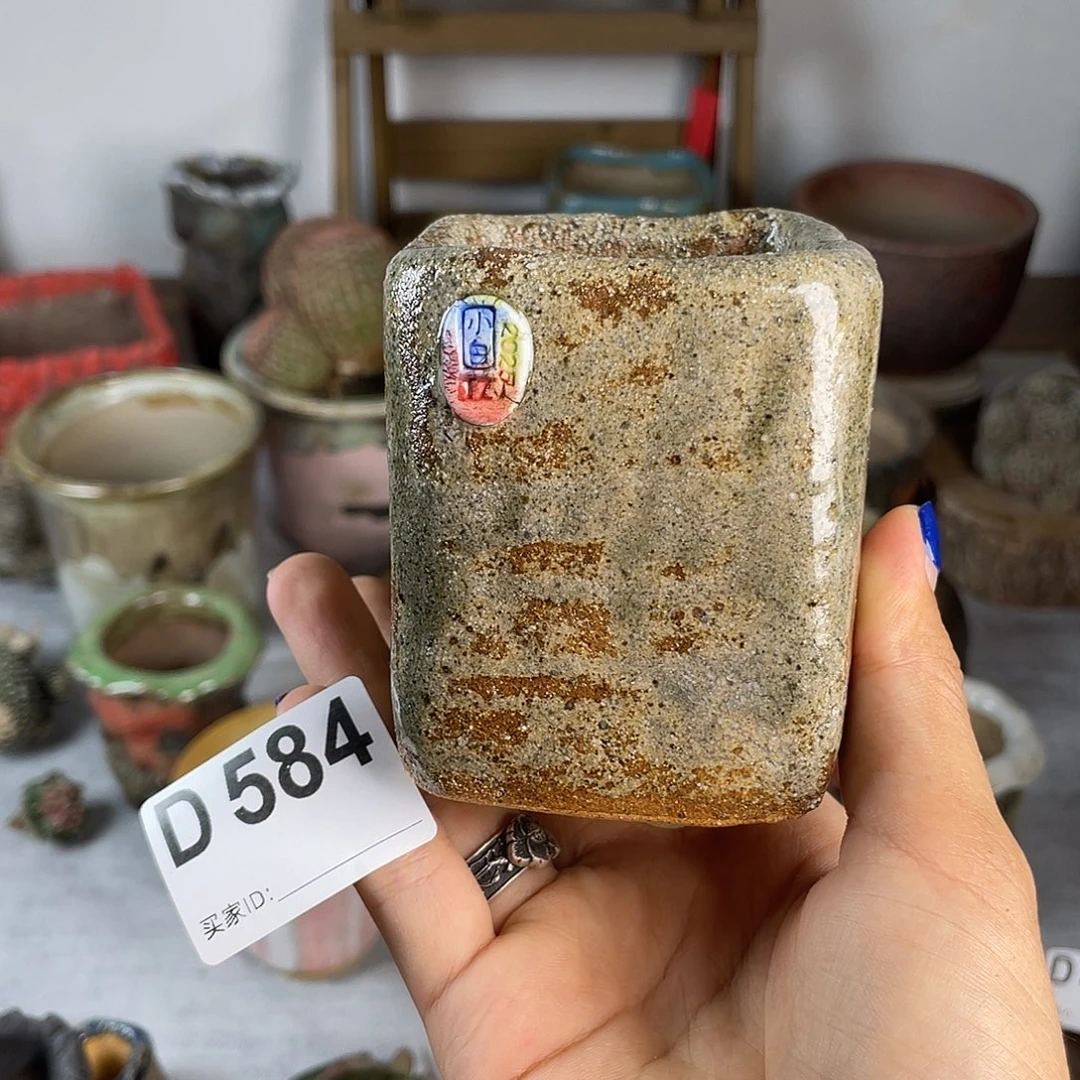 小白孤品 匣钵土高方 内口5左右 艺术 百搭