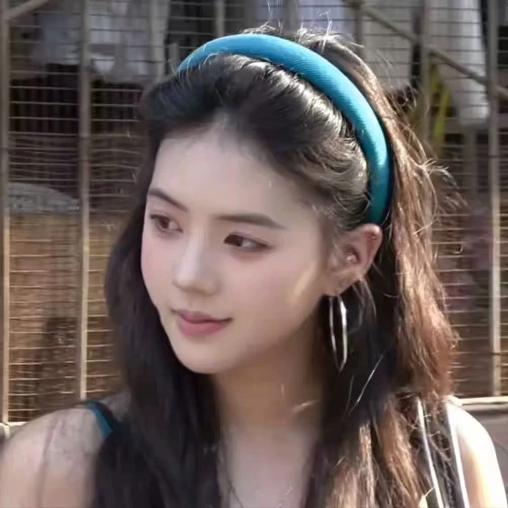 韩国网红2025年新款夏季海绵发箍高颅顶压发头箍女发卡高级感头饰