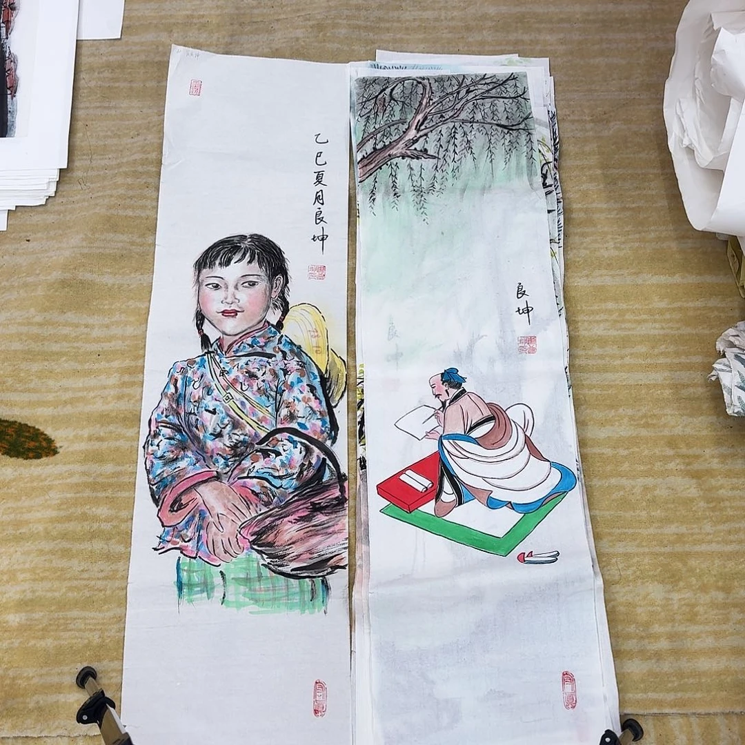 国画100.26手绘作品