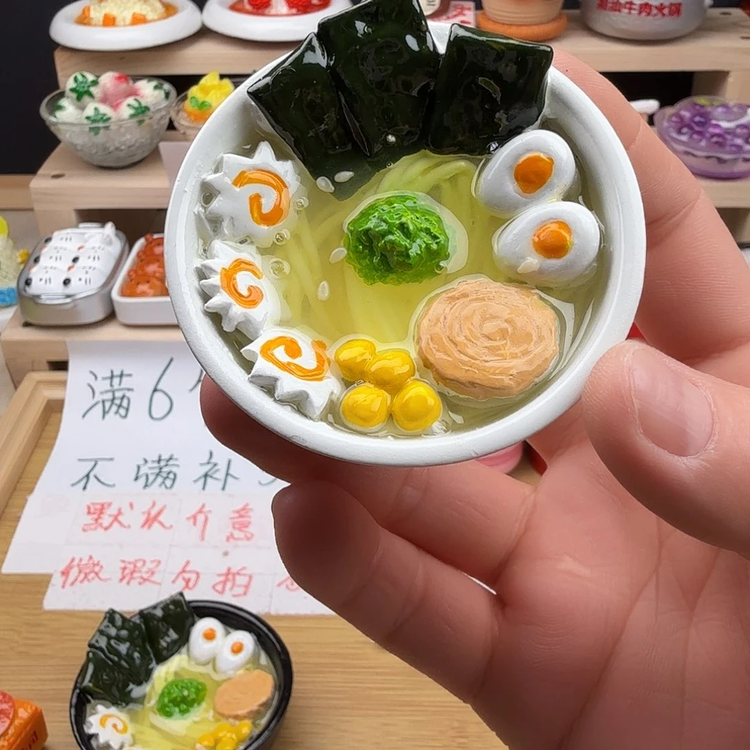 树脂食玩冰箱贴 凭开箱视频售后