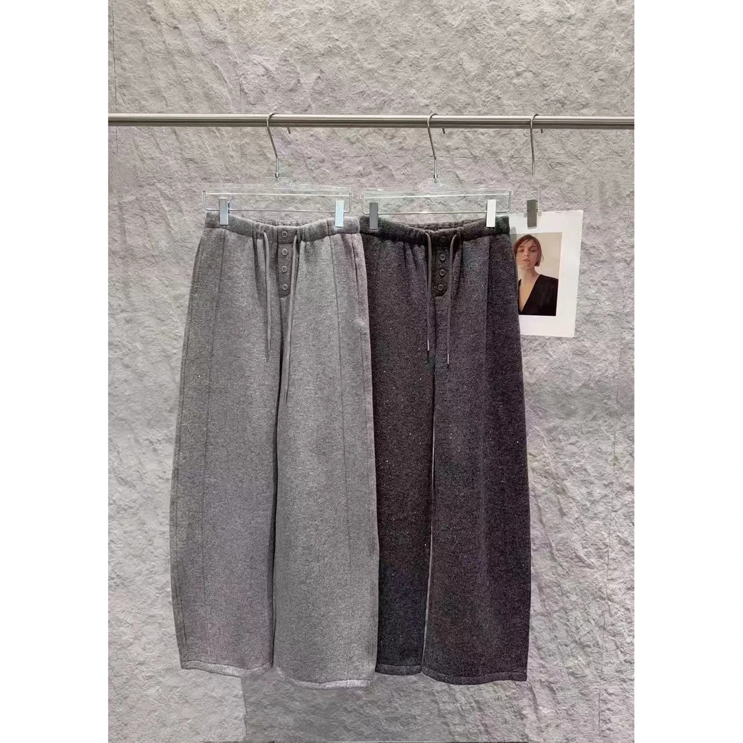 晶姐-80209欧货女装简约韩版网红洋气时尚百搭休闲裤