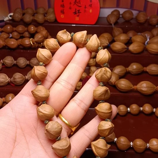 帅***爸橄榄核手串/手链橄榄核手串异形