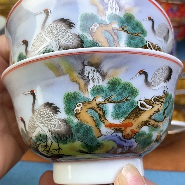 景德镇陶瓷藏式茶碗