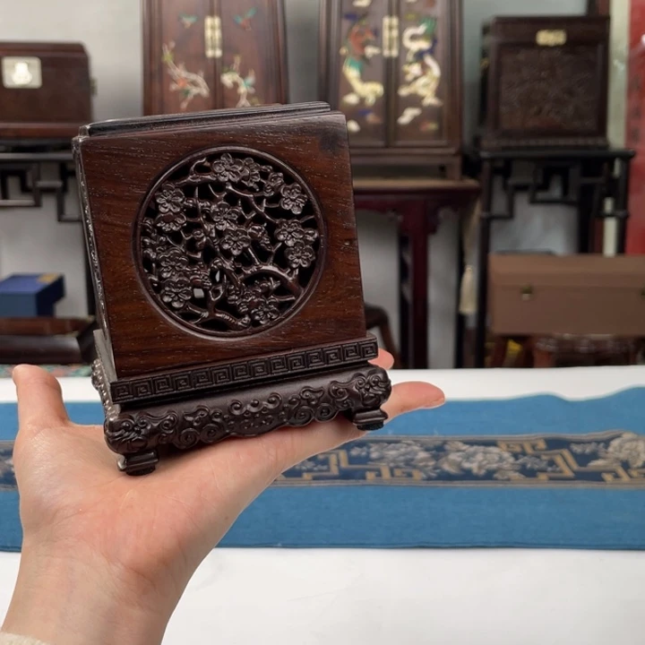 红酸枝木类端景台