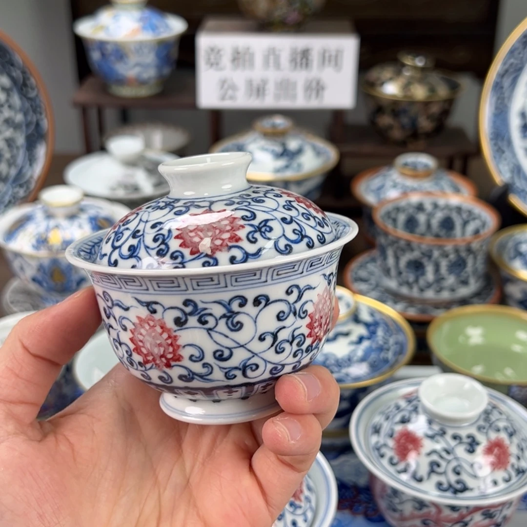 倒***年景德镇手工手绘陶瓷