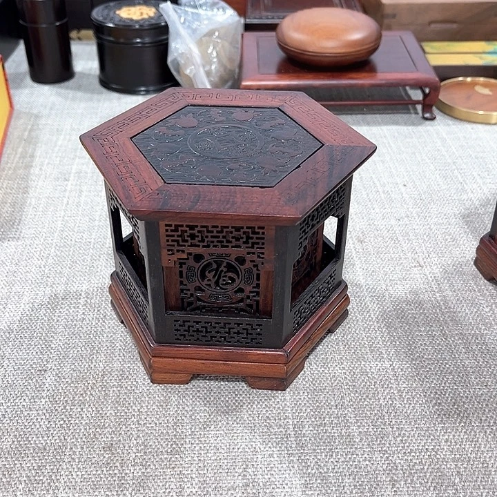 木红木工艺品雕刻工艺微暇