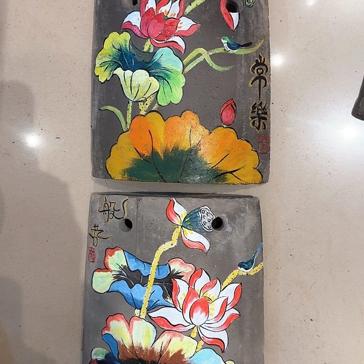 独****0老榆木丙烯颜料画