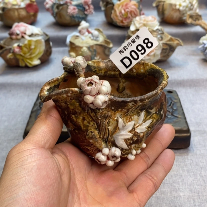 【闪购商品】纯手工纯柴烧精品茶具星*