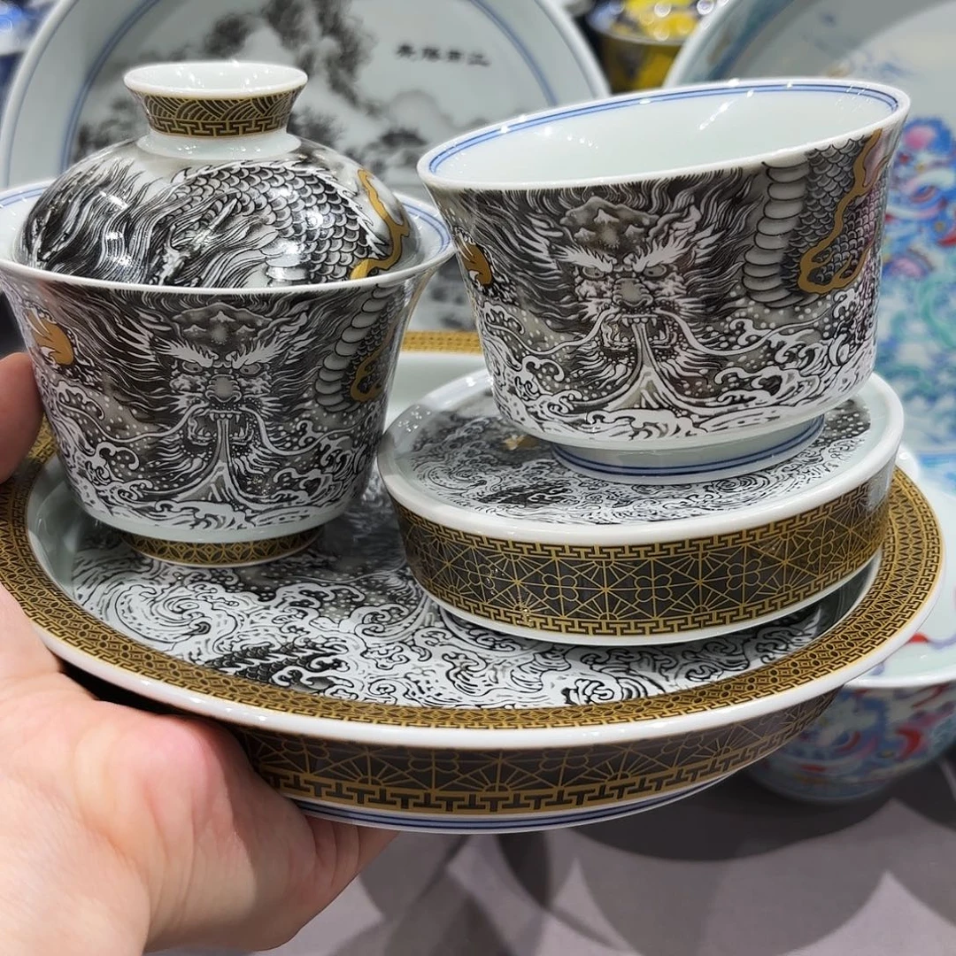 瓷片景德镇瓷器精品展示