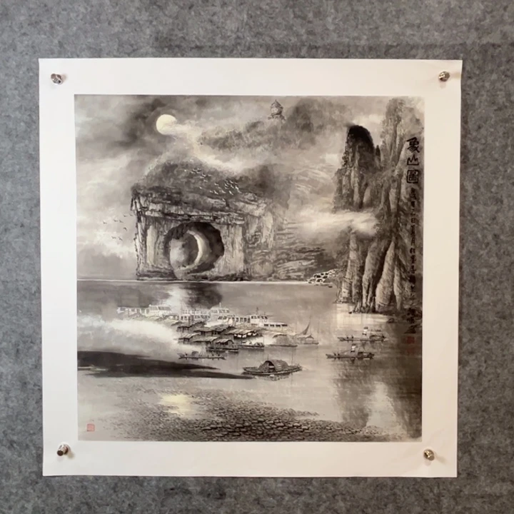 国画精品手绘作品