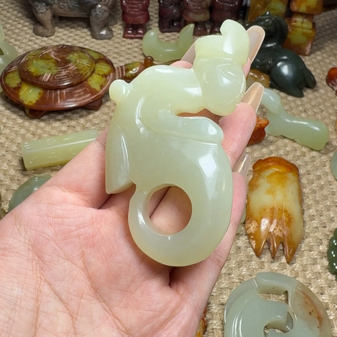 吊坠白玉菩提挂件